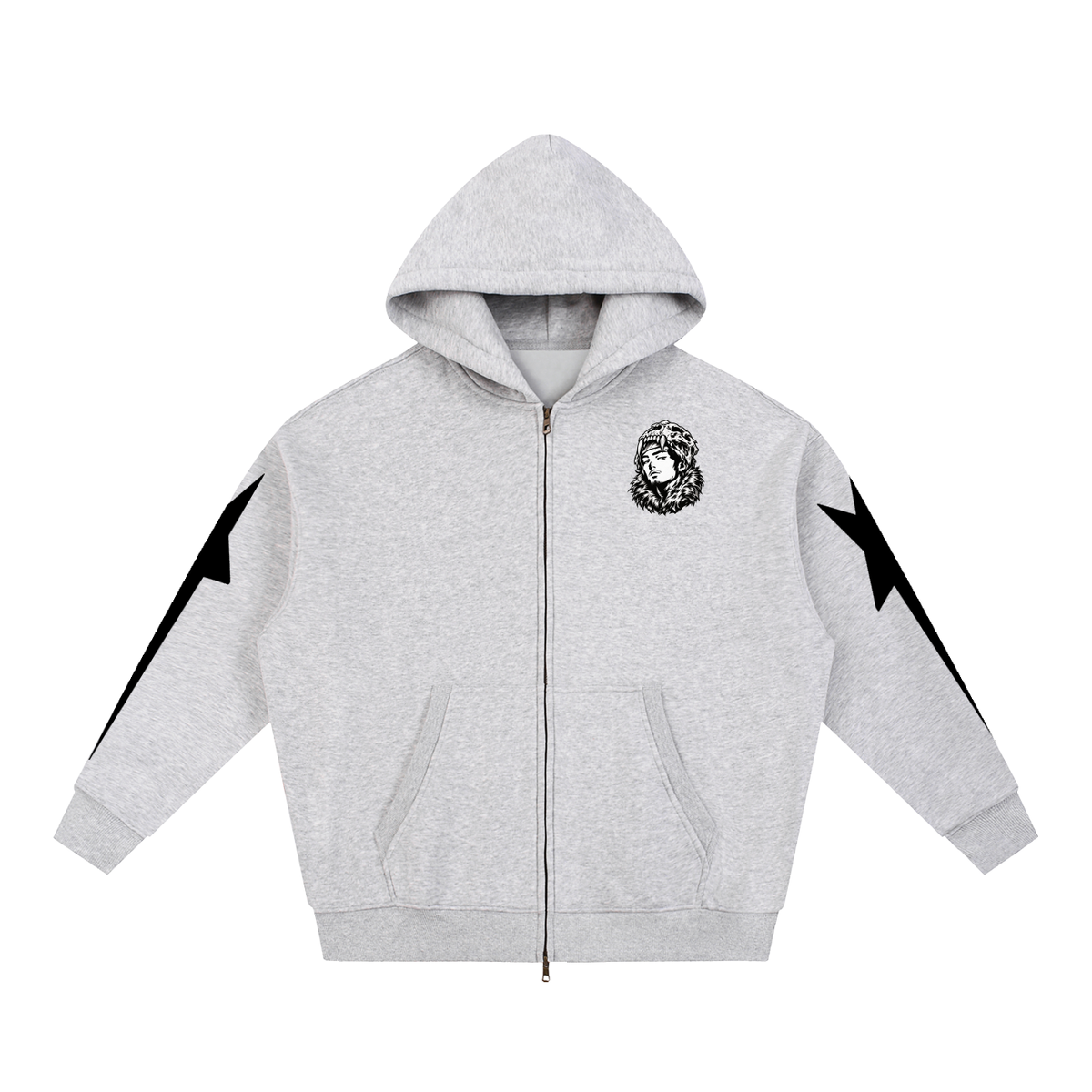 Overachievers Club' Oversized Fleece Boxy Hoodie, Sweatshirt, Sweatpant & Shorts Fit