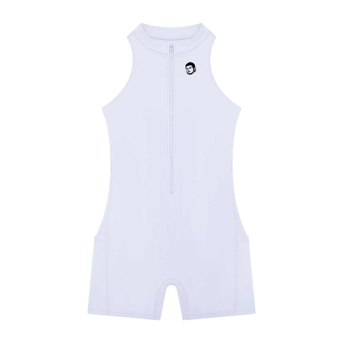 Women’s Quarter-Zip Yoga Romper