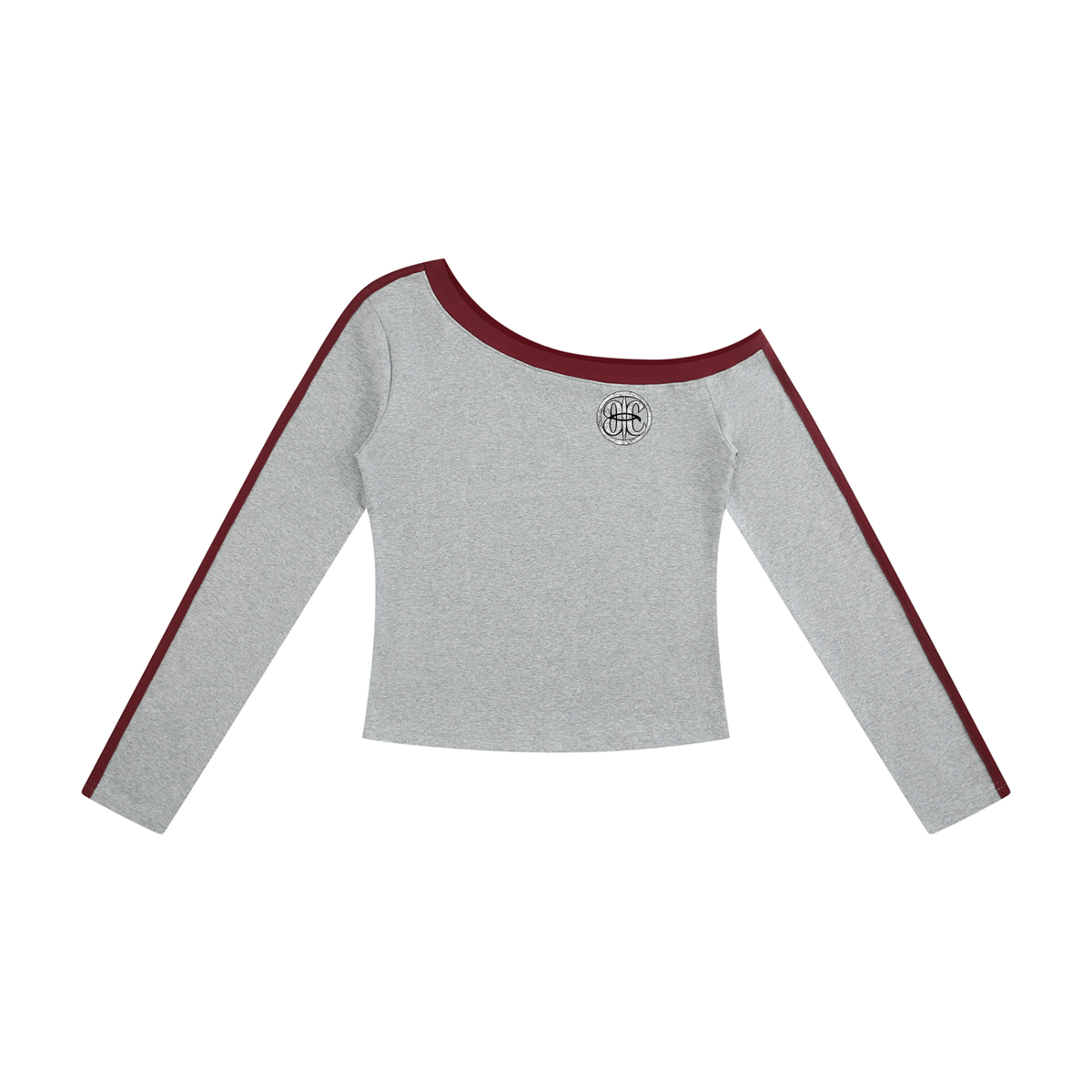 Overachievers Club' Women’s Color Block Off-the-Shoulder T-Shirt