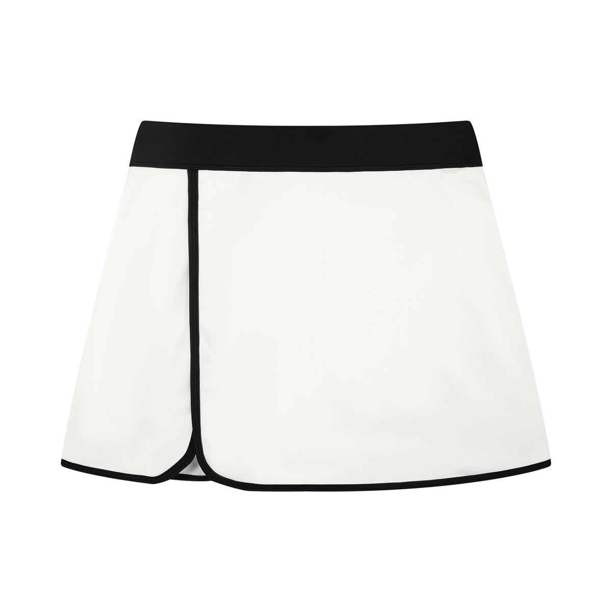 Women's Color Block A-Line Skirt