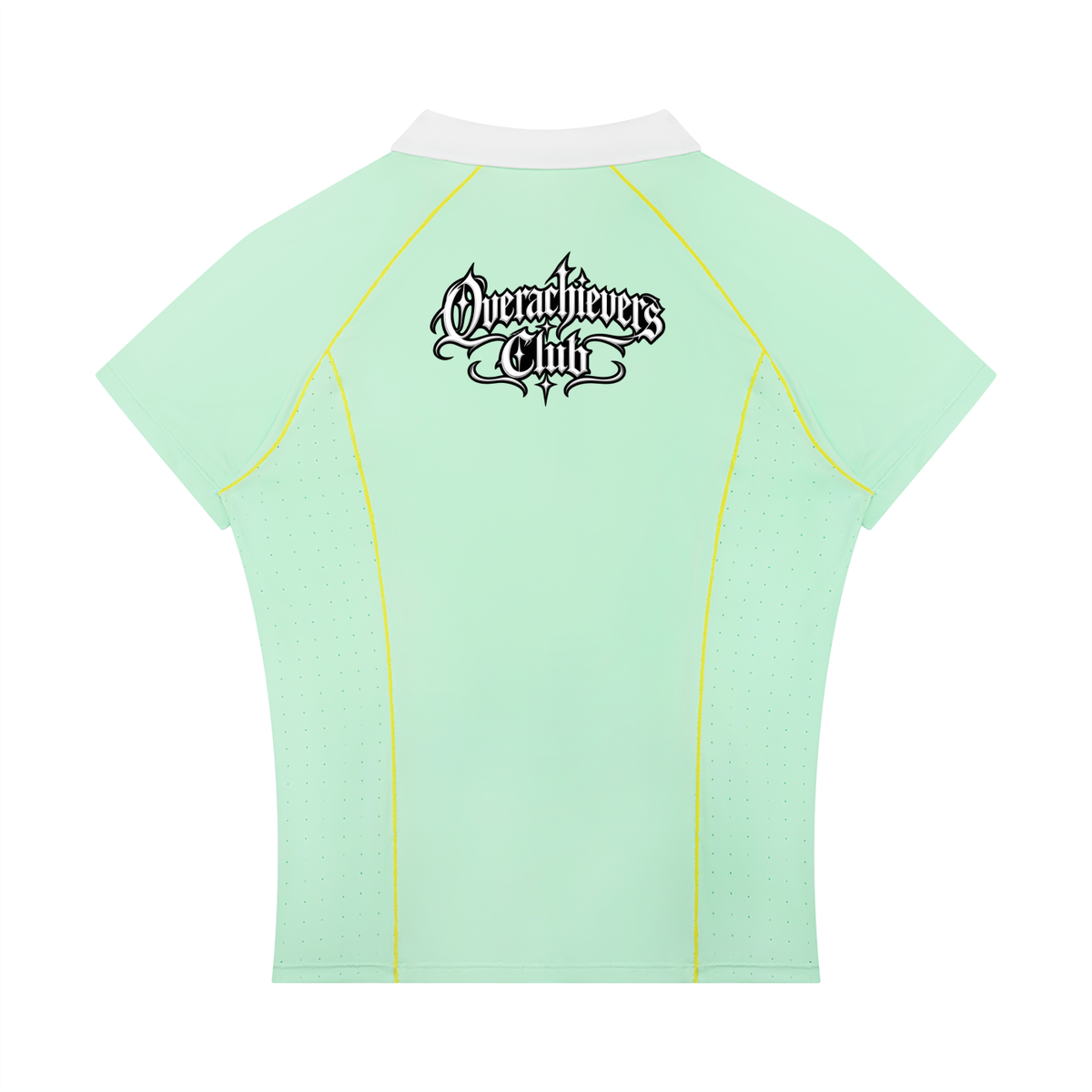 Overachievers Club' Women’s Slim Fit Quarter-Zip Polo Shirt