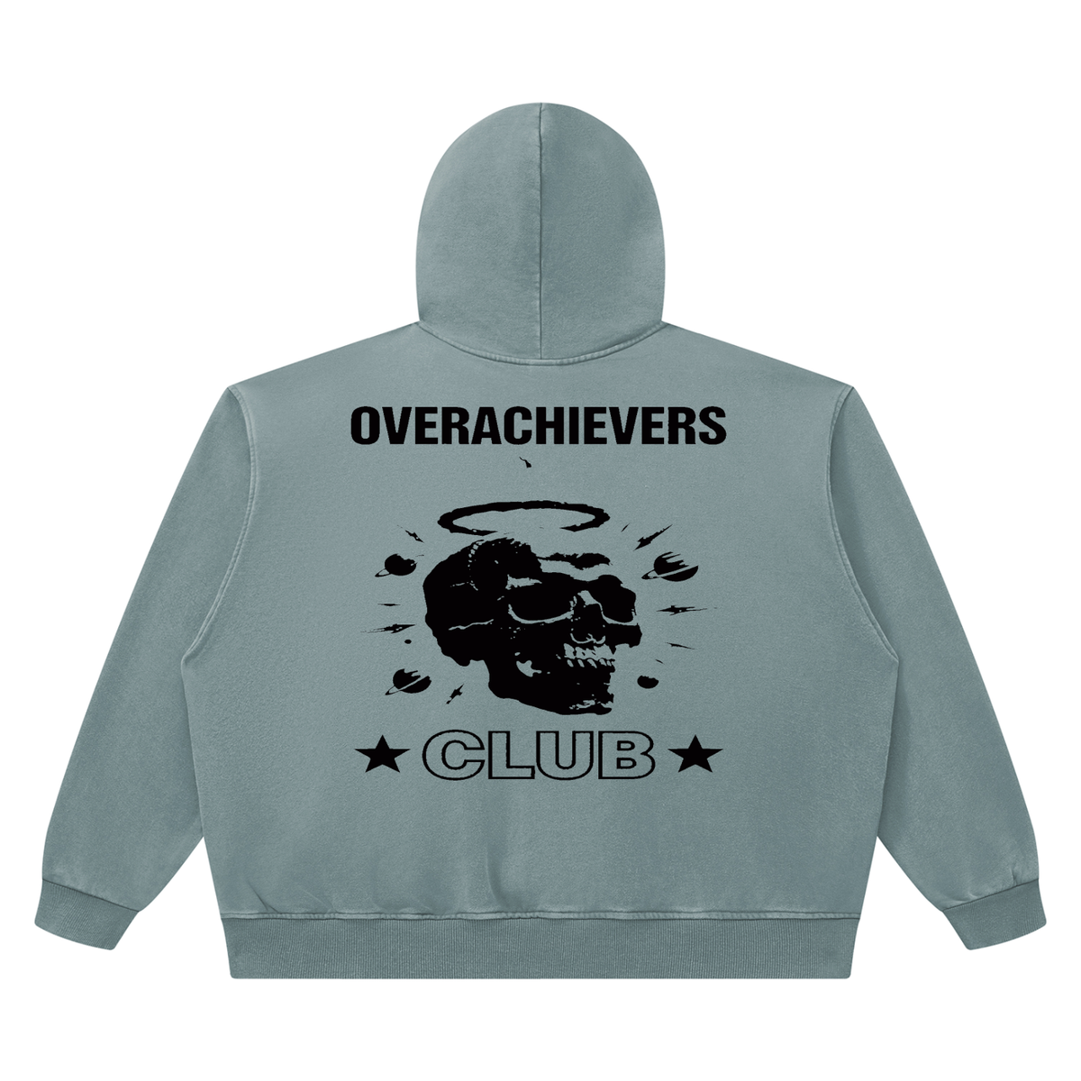 Overachievers Club' Vintage Wash Boxy Hoodie & Sweatpant