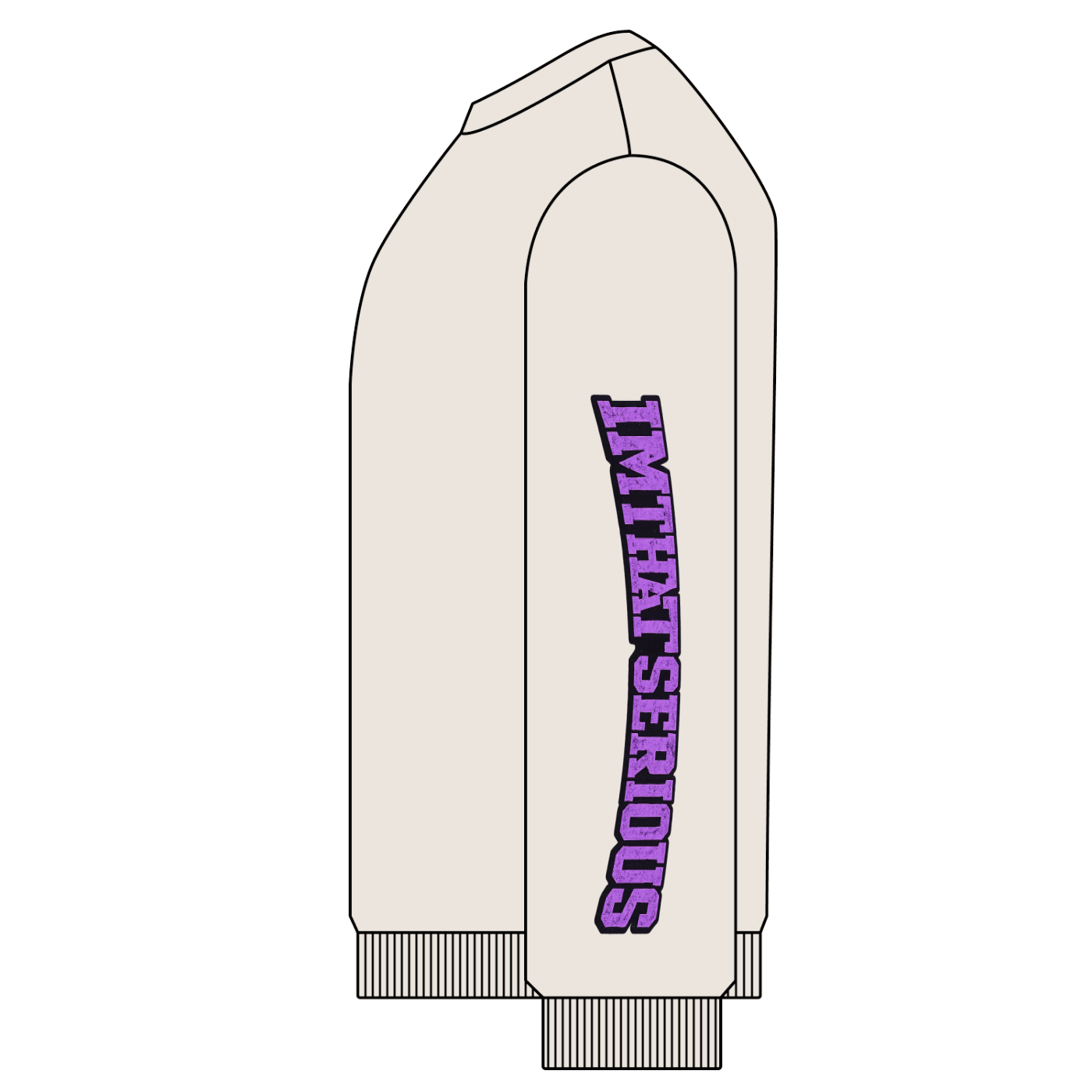Snow Washed Oversized Sweatshirt