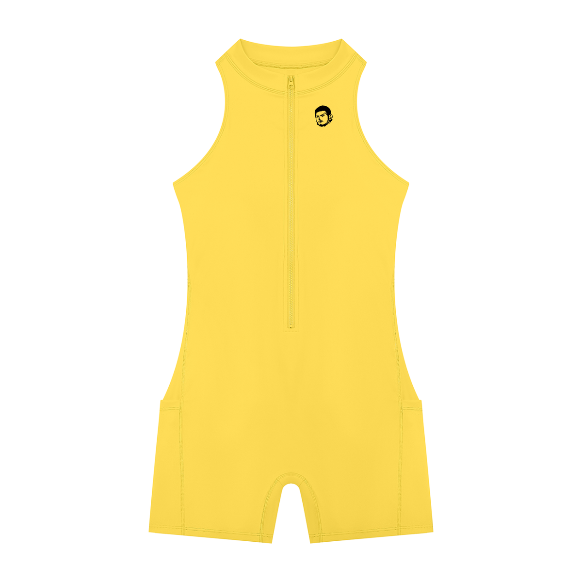 Women’s Quarter-Zip Yoga Romper