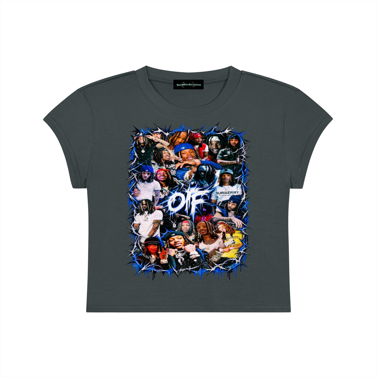 Von' Women's Slim Cropped T-Shirt