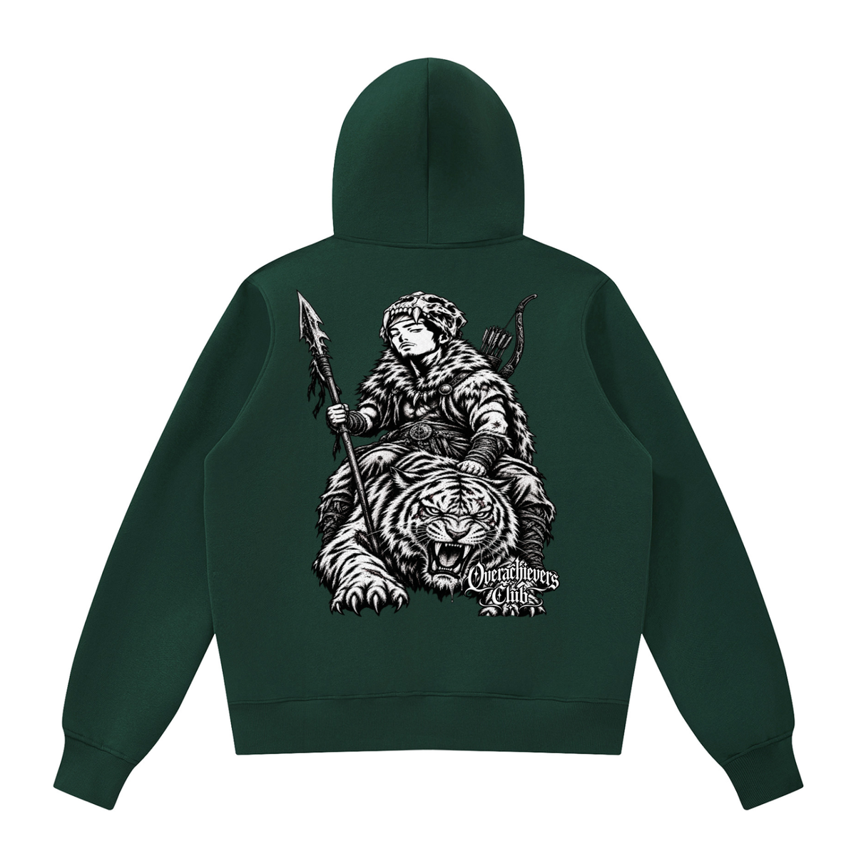 Overachievers Club' Oversized Fleece Boxy Hoodie, Sweatshirt, Sweatpant & Shorts Fit