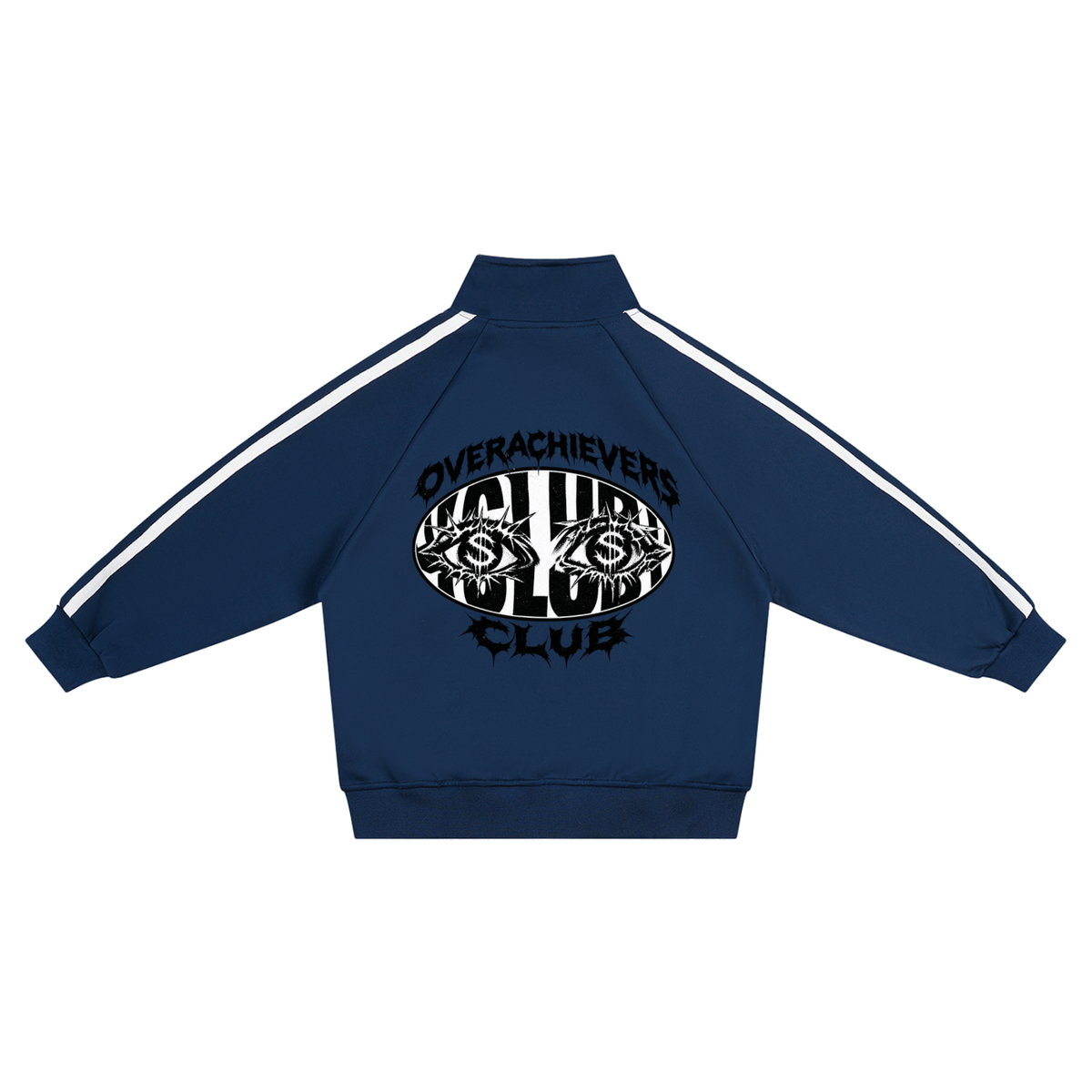 Overachievers Club' Kids’ Contrast Tape Coach Jacket & Sweatpant