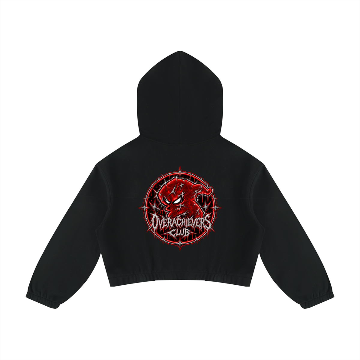 Overachievers Club' Women’s Boxy Quarter-Zip Hoodie