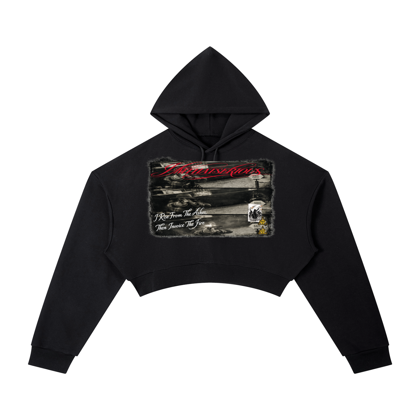 Essential Cropped Hoodie