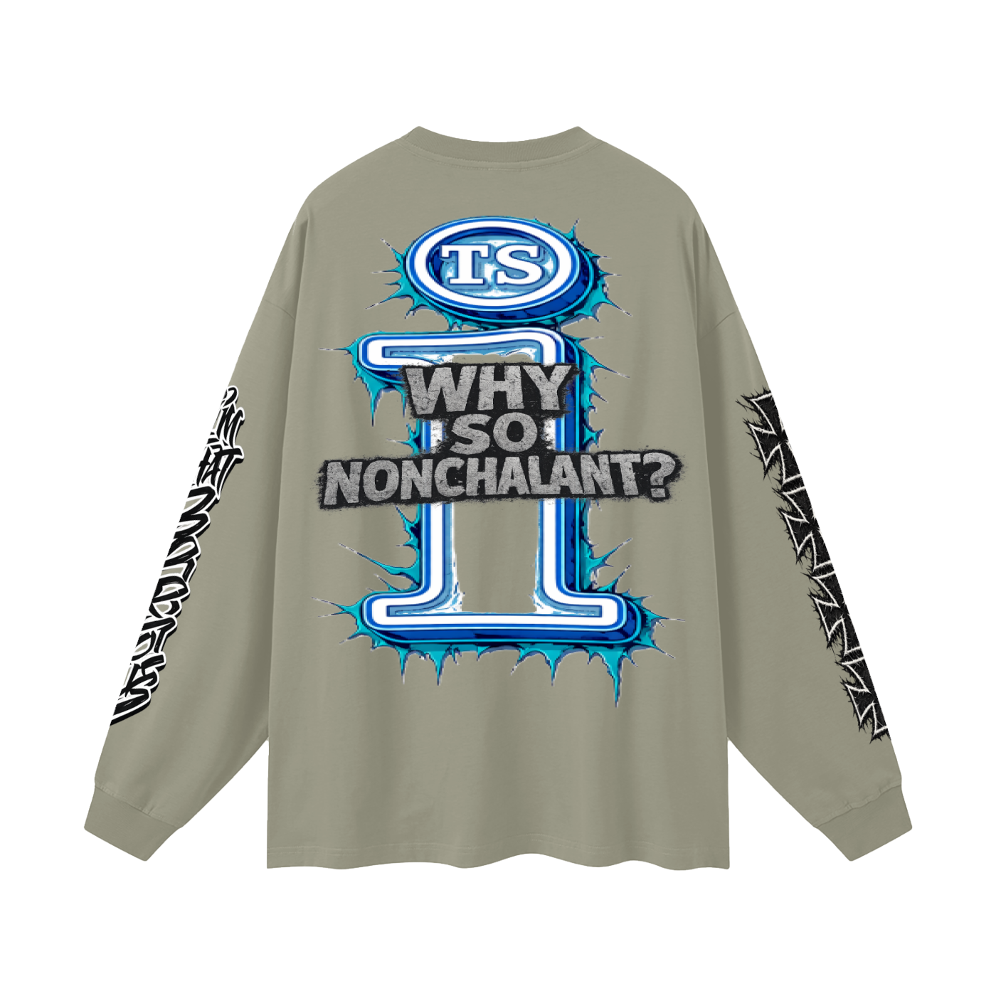 Oversized Unisex Long Sleeve T-Shirt