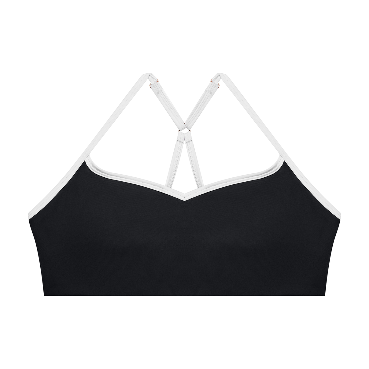 Women’s Color Block Yoga Sport Bra, Tee & Shorts Fit