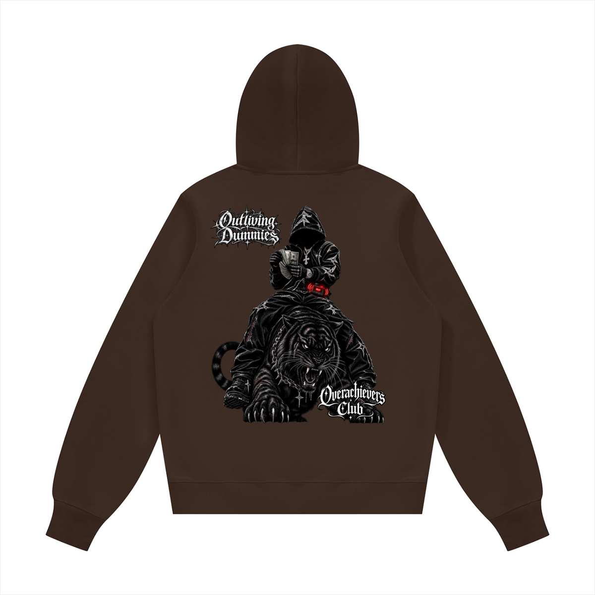Overachievers Club' Oversized Boxy Fleece Hoodie, Sweatshirt, Sweatpant & Shorts Fit