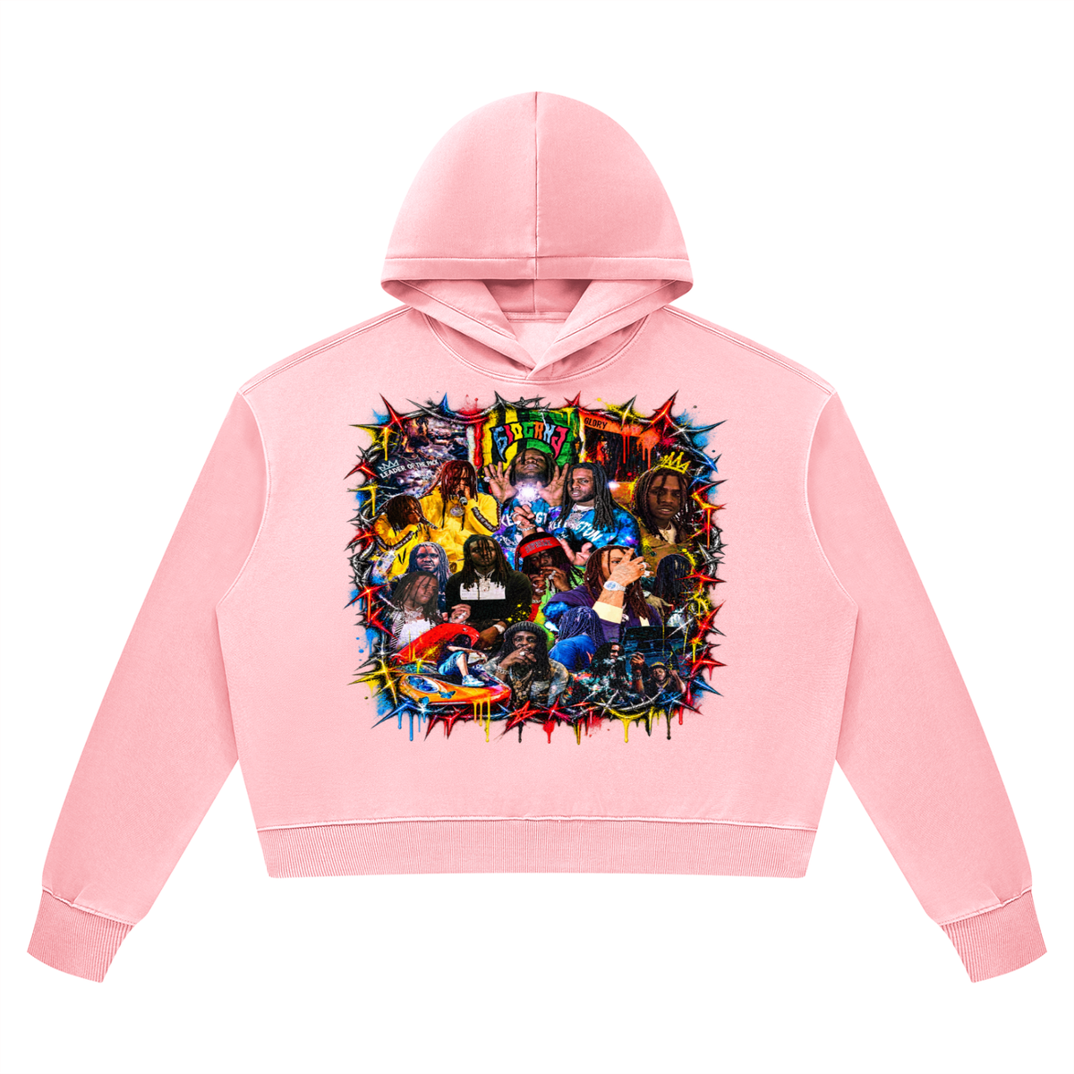 Sosa' Women’s Vintage Wash Hoodie