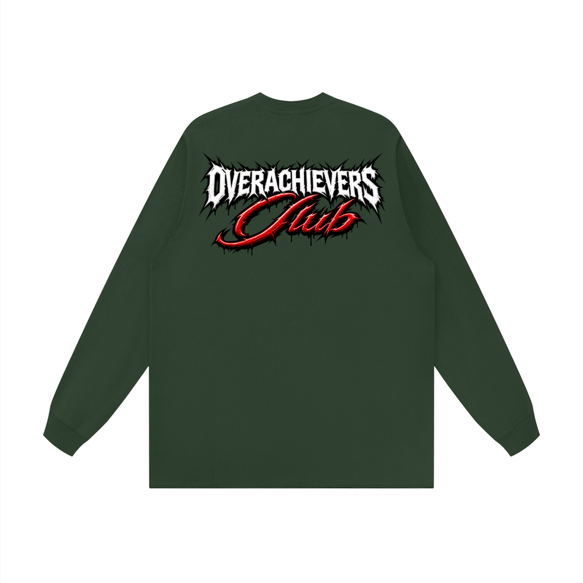 Uzi' Raw Hem Long Sleeve T-Shirt