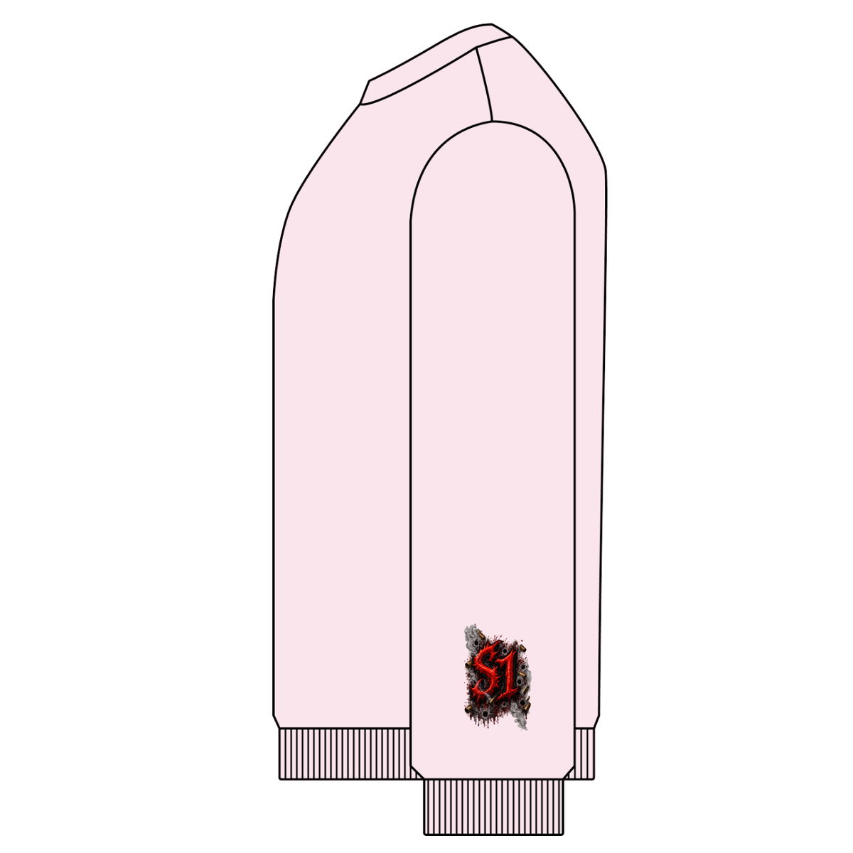 Durk' Snow Washed Oversized Sweatshirt