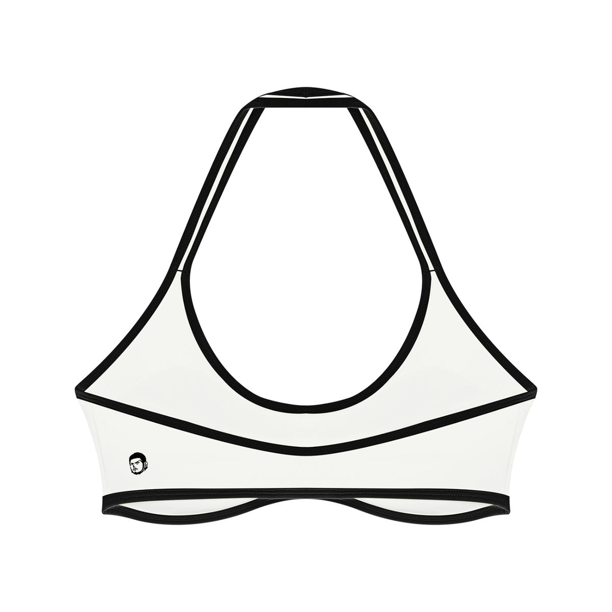 Women's Halter Color Block Yoga Sports Bra, Skirt & Tank Top Fit