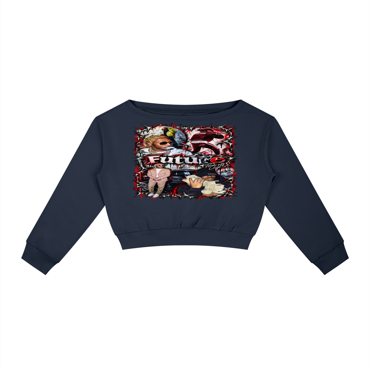 Future' Women's Off-Shoulder Sweatshirt
