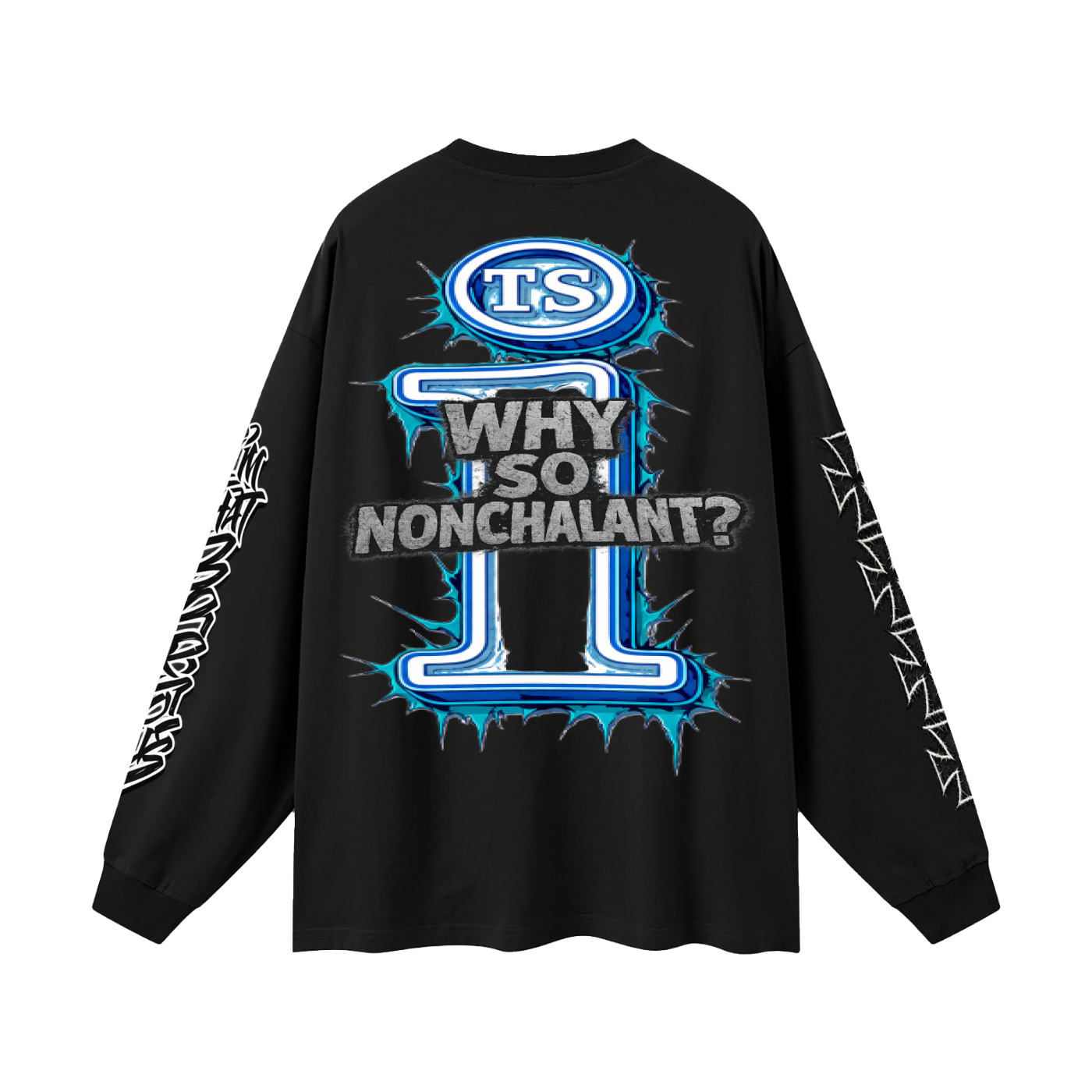 Oversized Unisex Long Sleeve T-Shirt