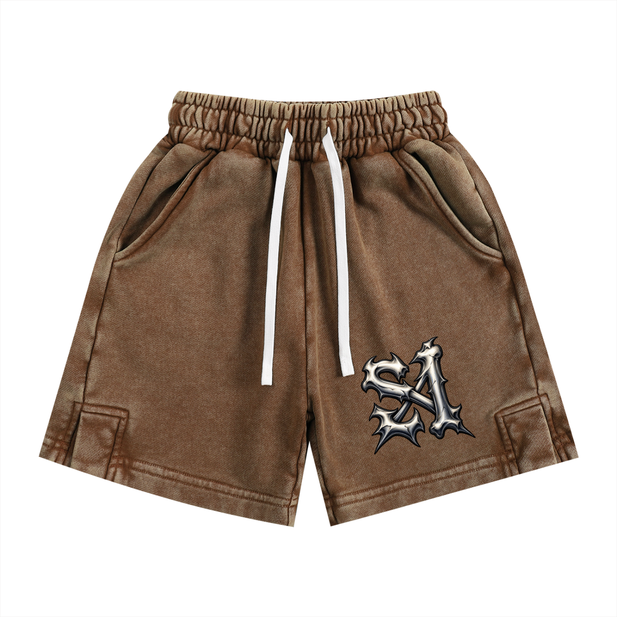 Serious1' Snow Washed Kids' T-Shirt & Shorts Fit