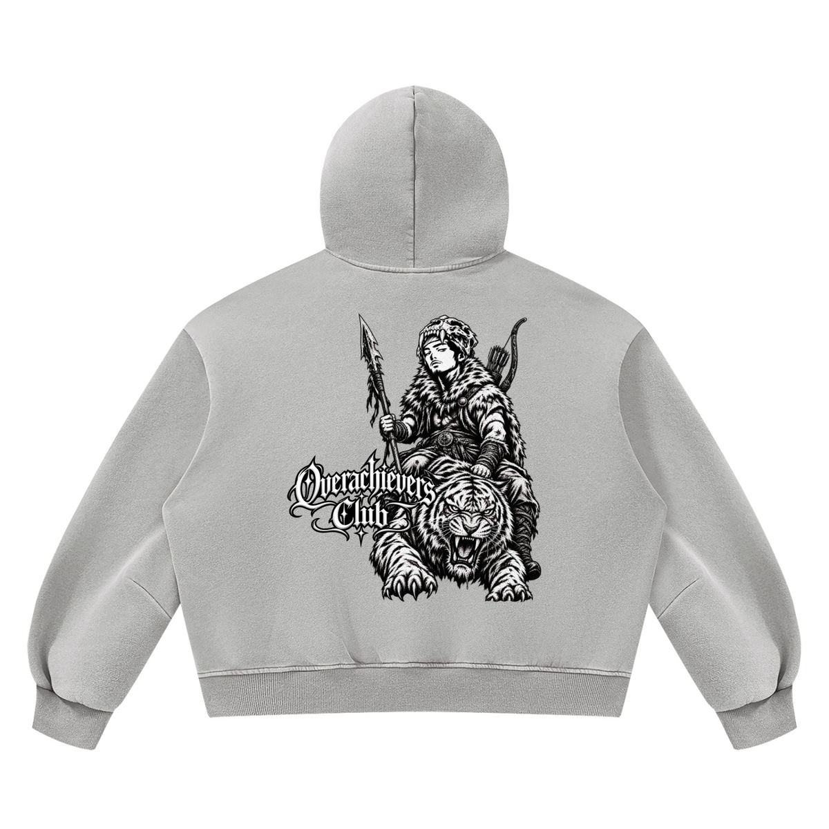 Overachievers Club' Vintage Wash Boxy Fleece Hoodie & Sweatpant