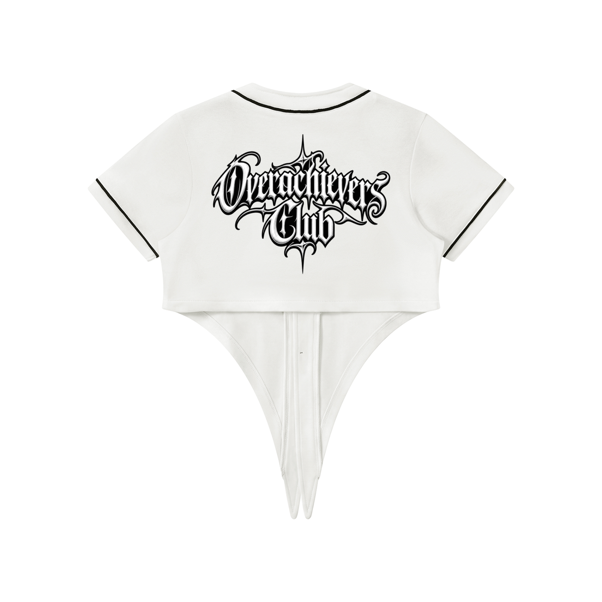 Overachievers Club' Women's Piping Baseball Jersey