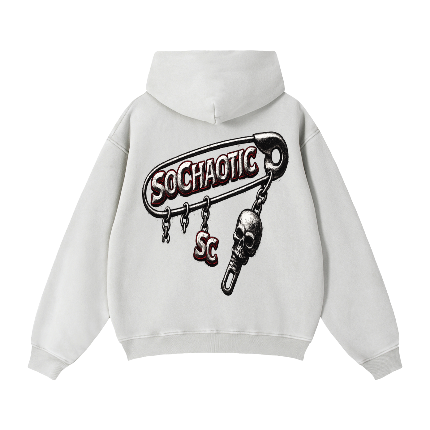 SoChaotic' Zip Fleece Hoodie