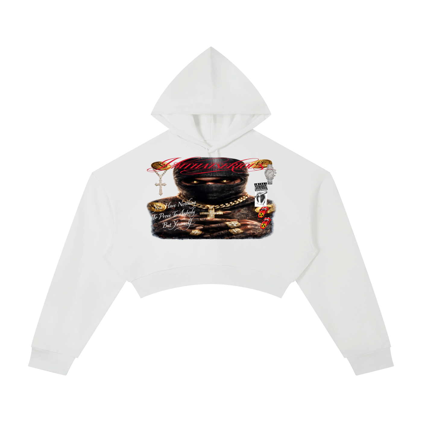 Essential Cropped Hoodie