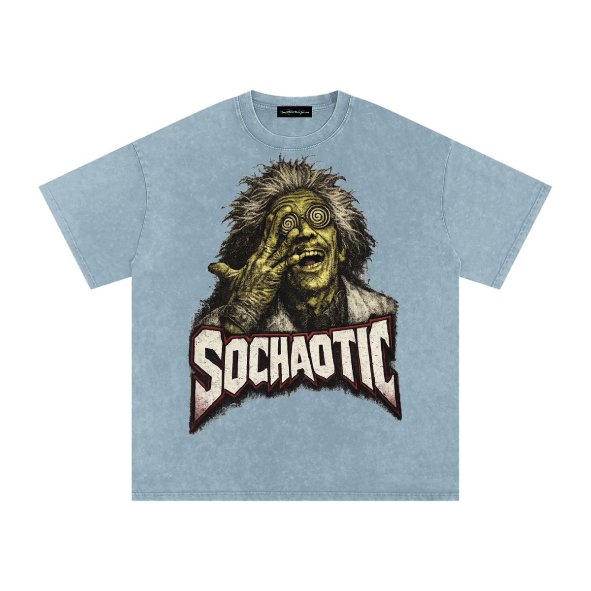 SoChaotic’ Snow Washed Oversized T-Shirt