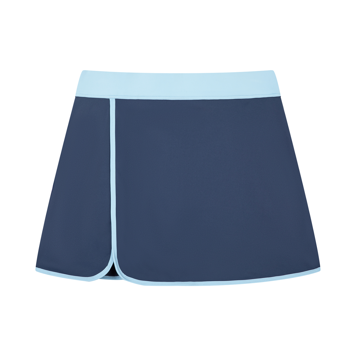 Women's Color Block A-Line Skirt