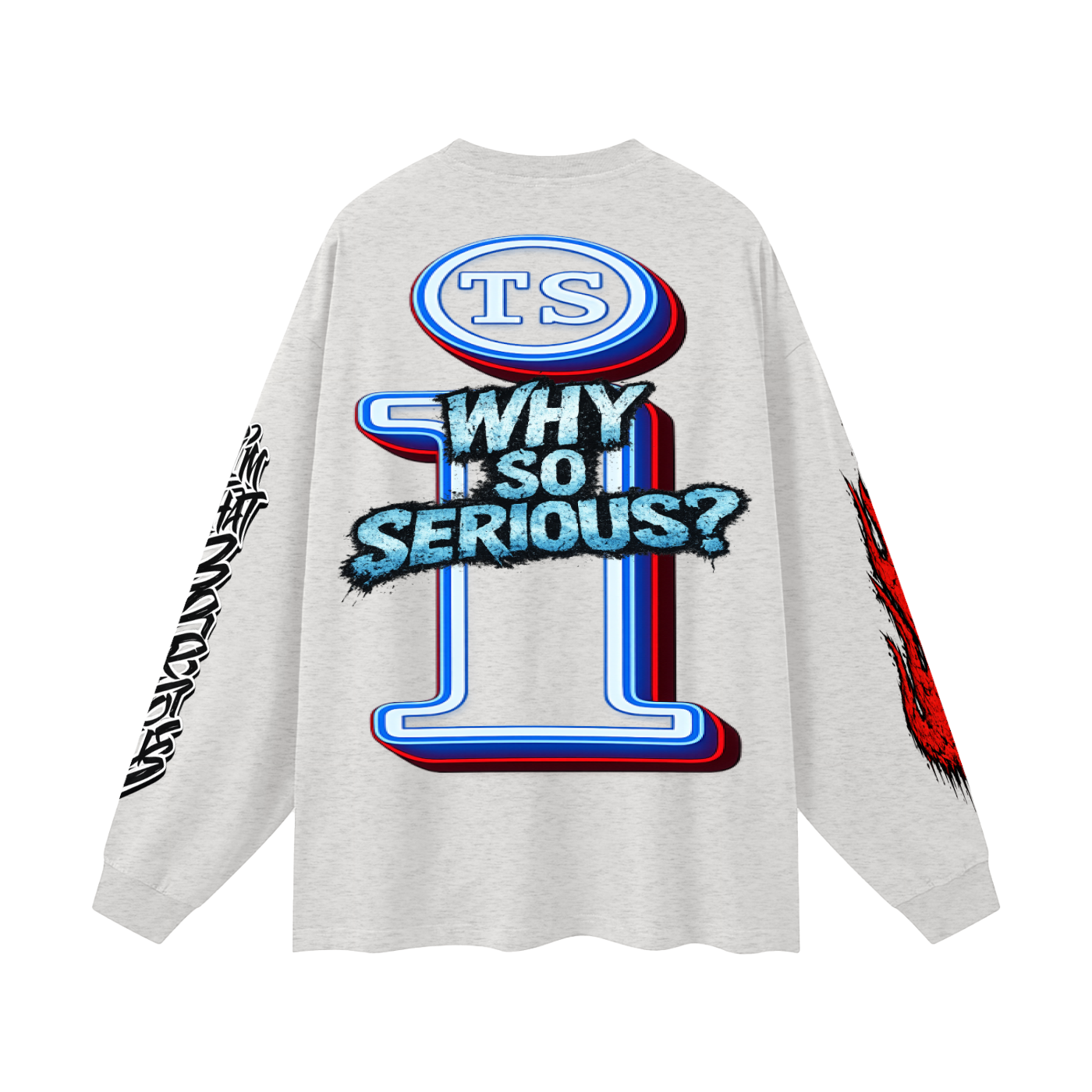 Oversized Unisex Long Sleeve T-Shirt