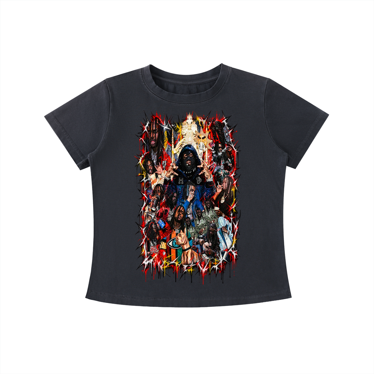 Sosa' Vintage Wash Slim T-shirt