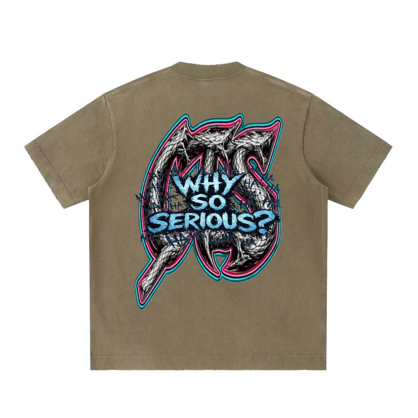 Heavyweight Vintage Washed Frayed T-Shirt