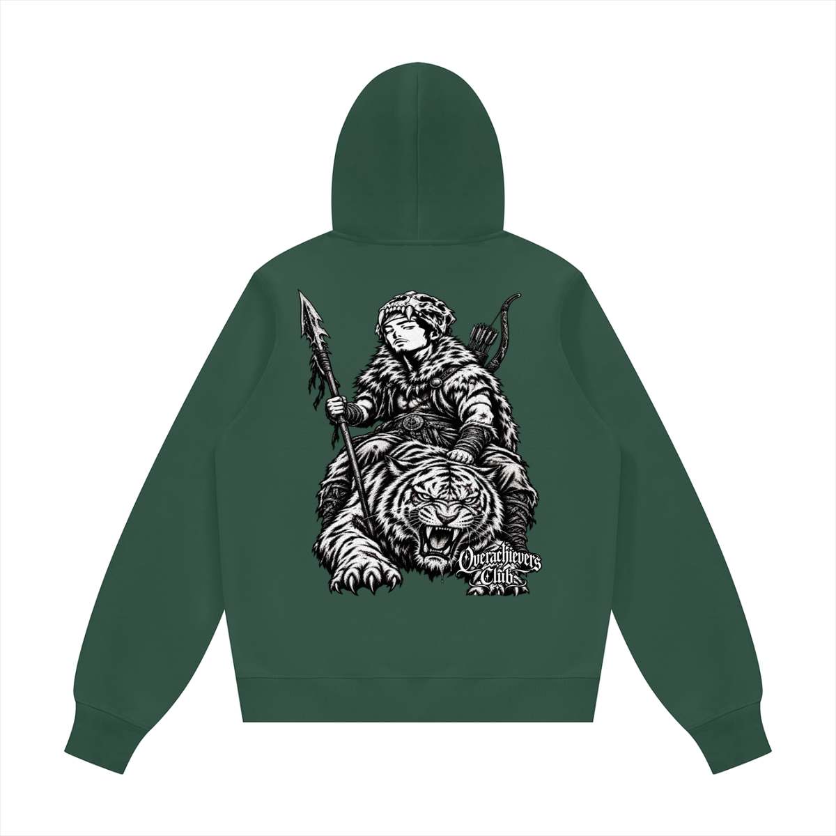 Overachievers Club' Oversized Fleece Boxy Hoodie, Sweatshirt, Sweatpant & Shorts Fit