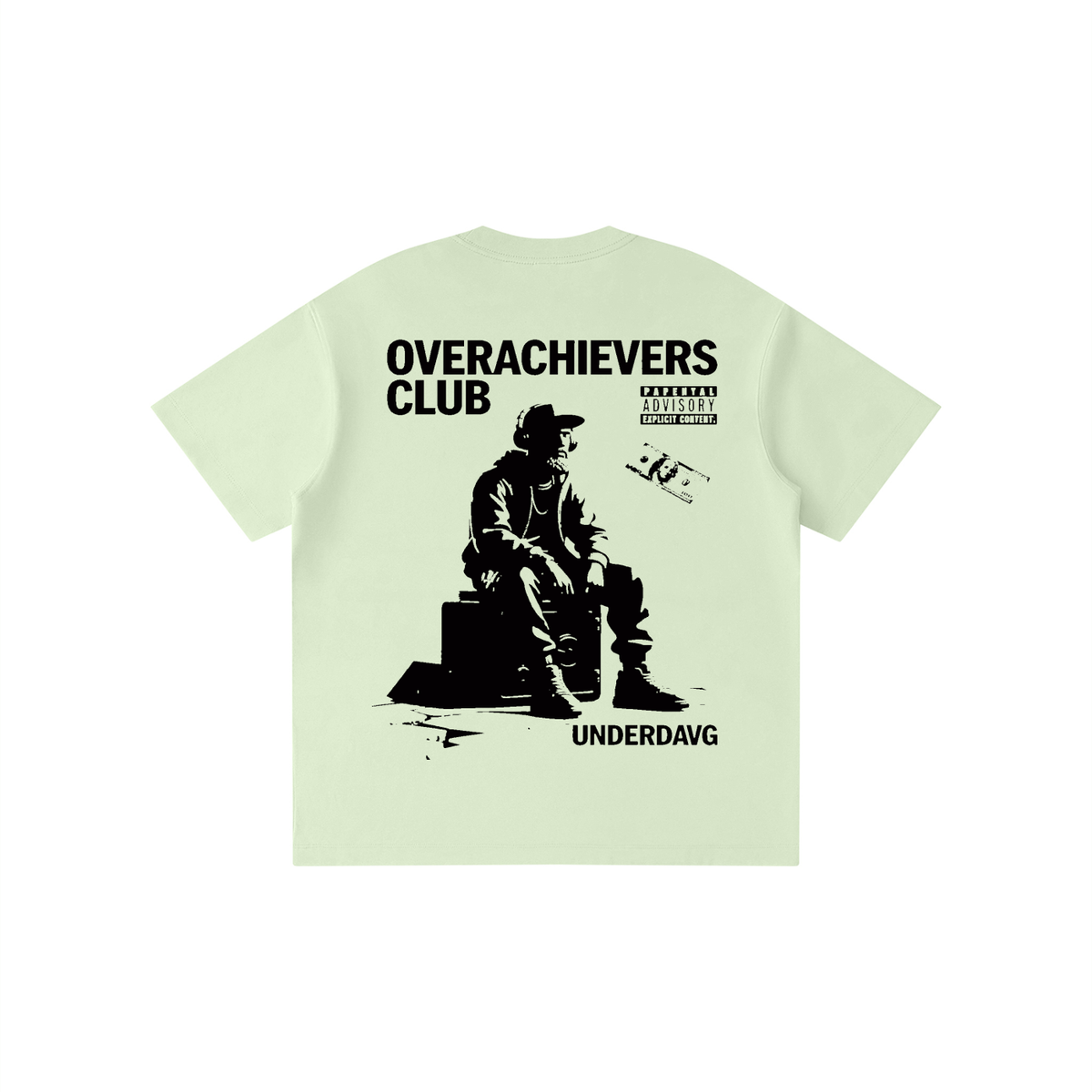 Overachievers Club' Kid’s Solid Crewneck T-Shirt