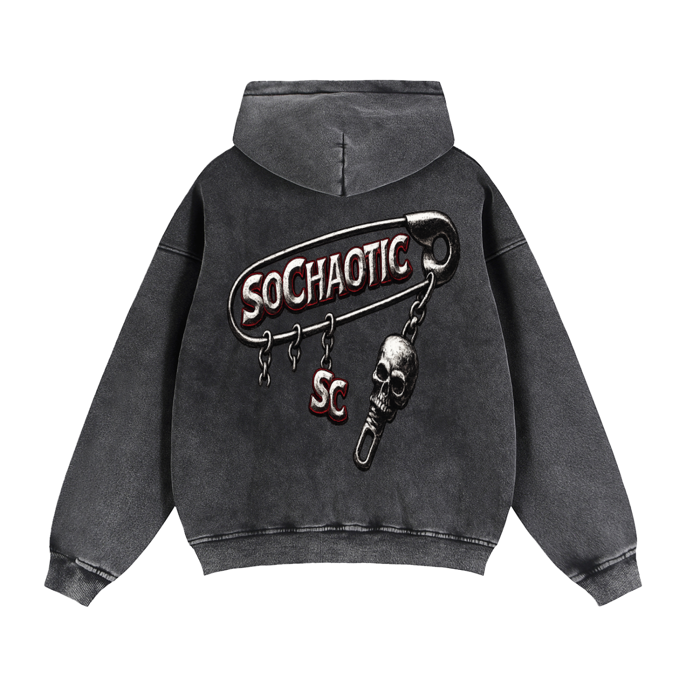 SoChaotic' Zip Fleece Hoodie