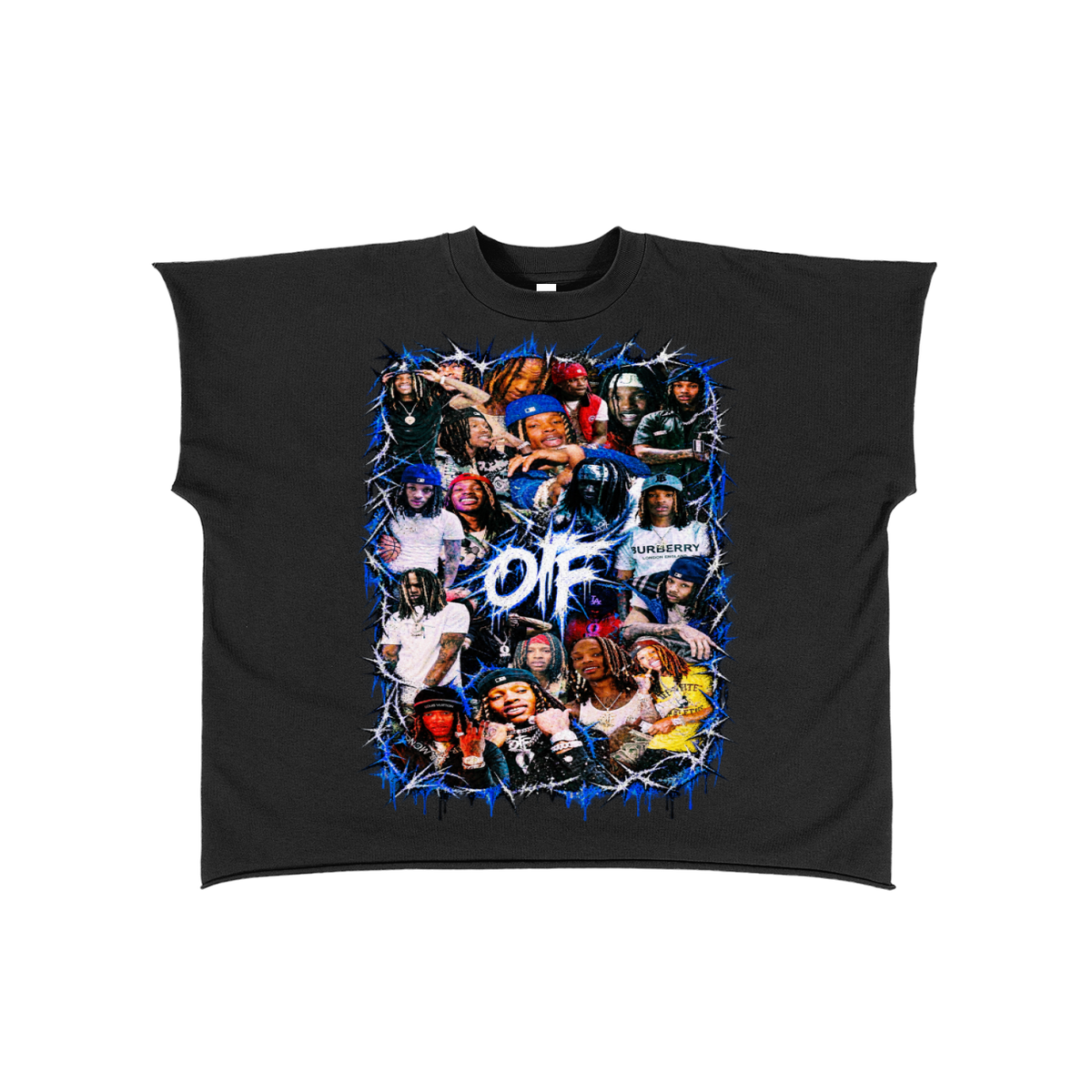 Von' Raw Edge Boxy Non-Shrink T-Shirt