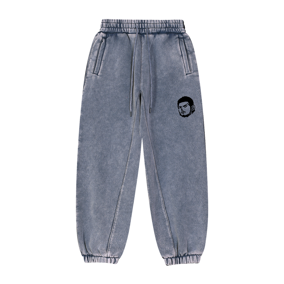 Overachievers Club' Snow Washed Cropped Hoodie & Sweatpants