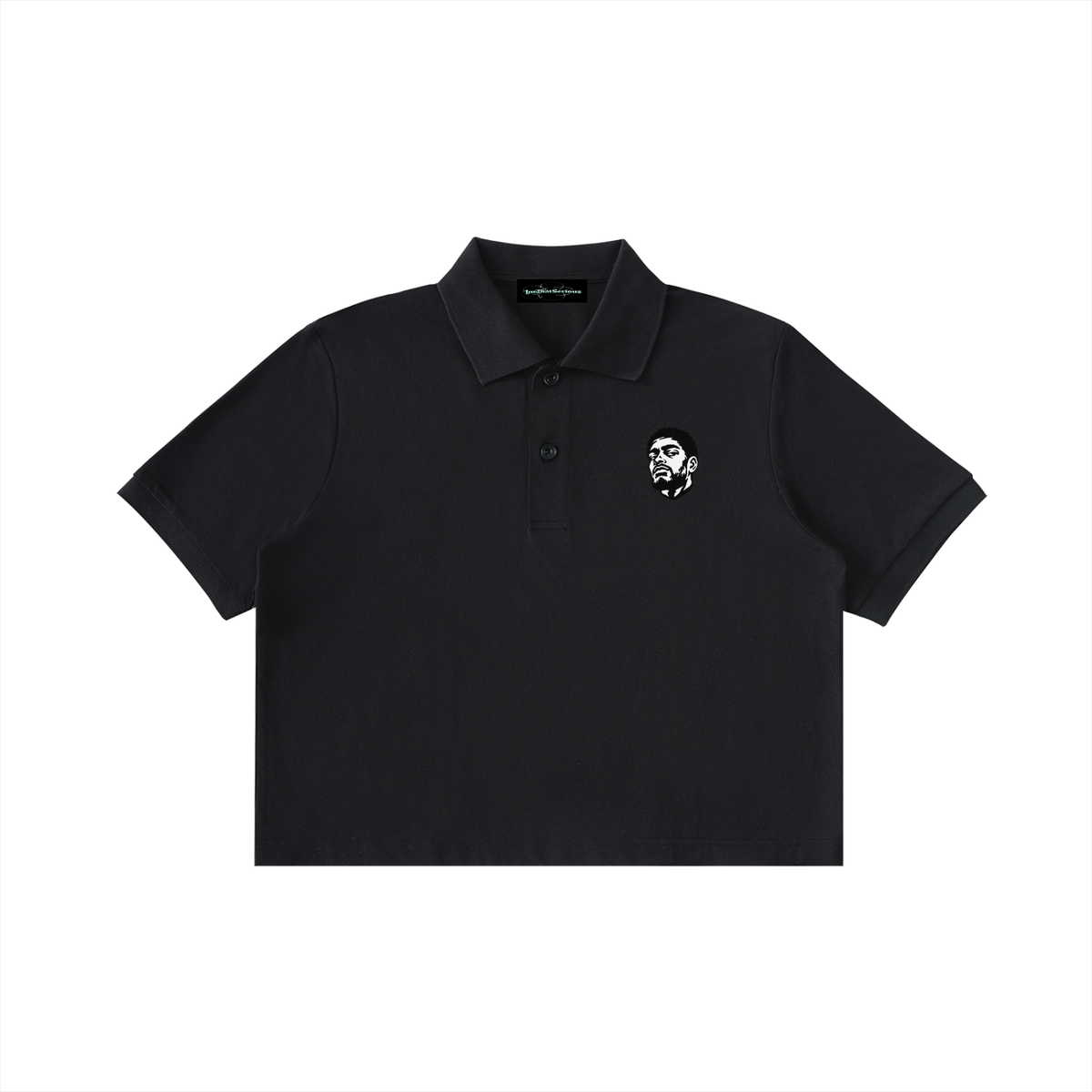 Overachievers Club' Cropped Polo Shirt