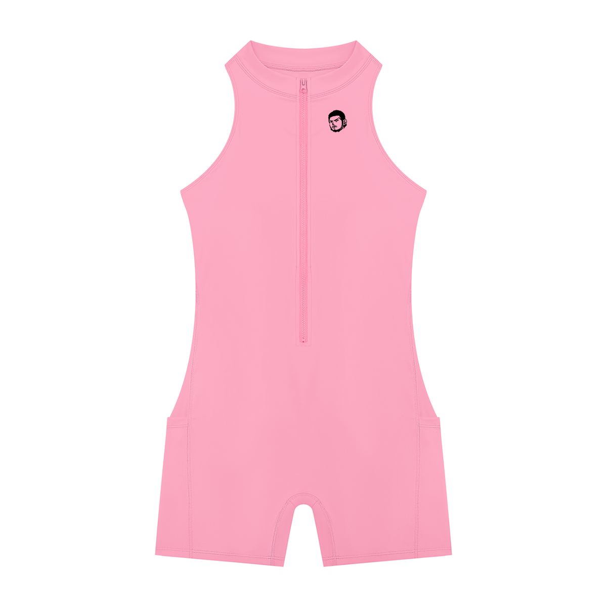 Women’s Quarter-Zip Yoga Romper