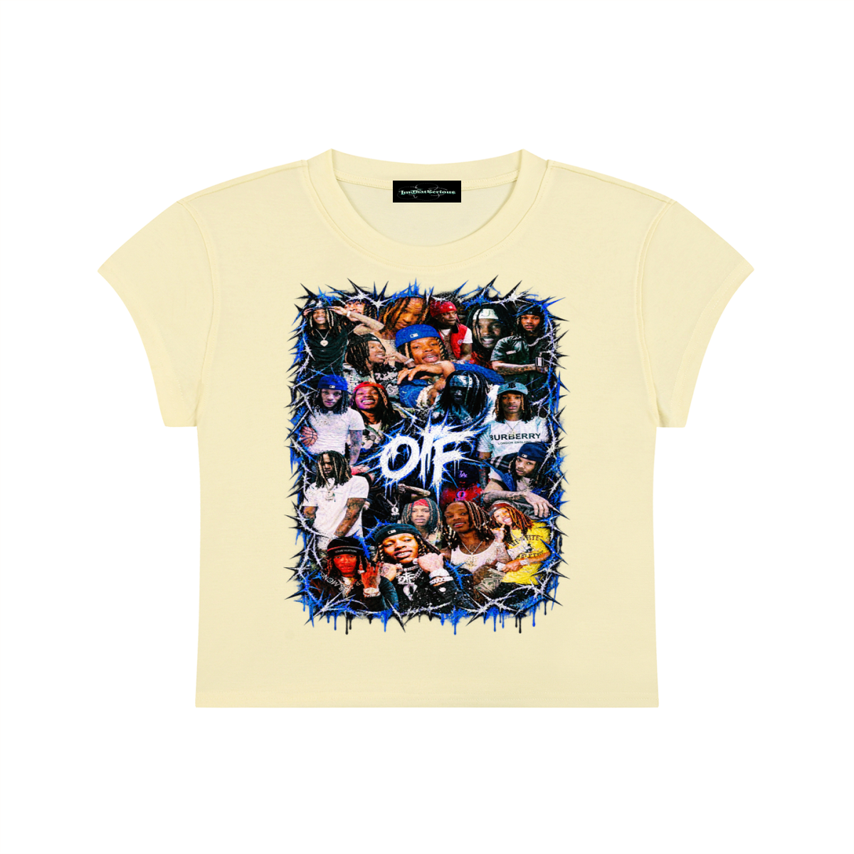 Von' Women's Slim Cropped T-Shirt
