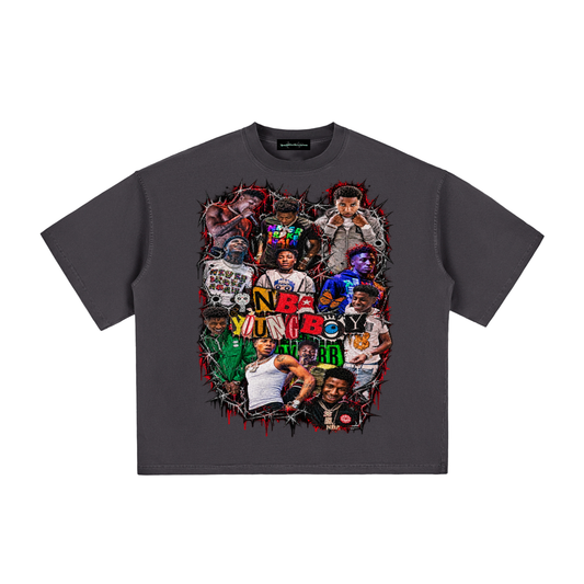 Youngboy' Vintage Washed Boxy T-Shirt