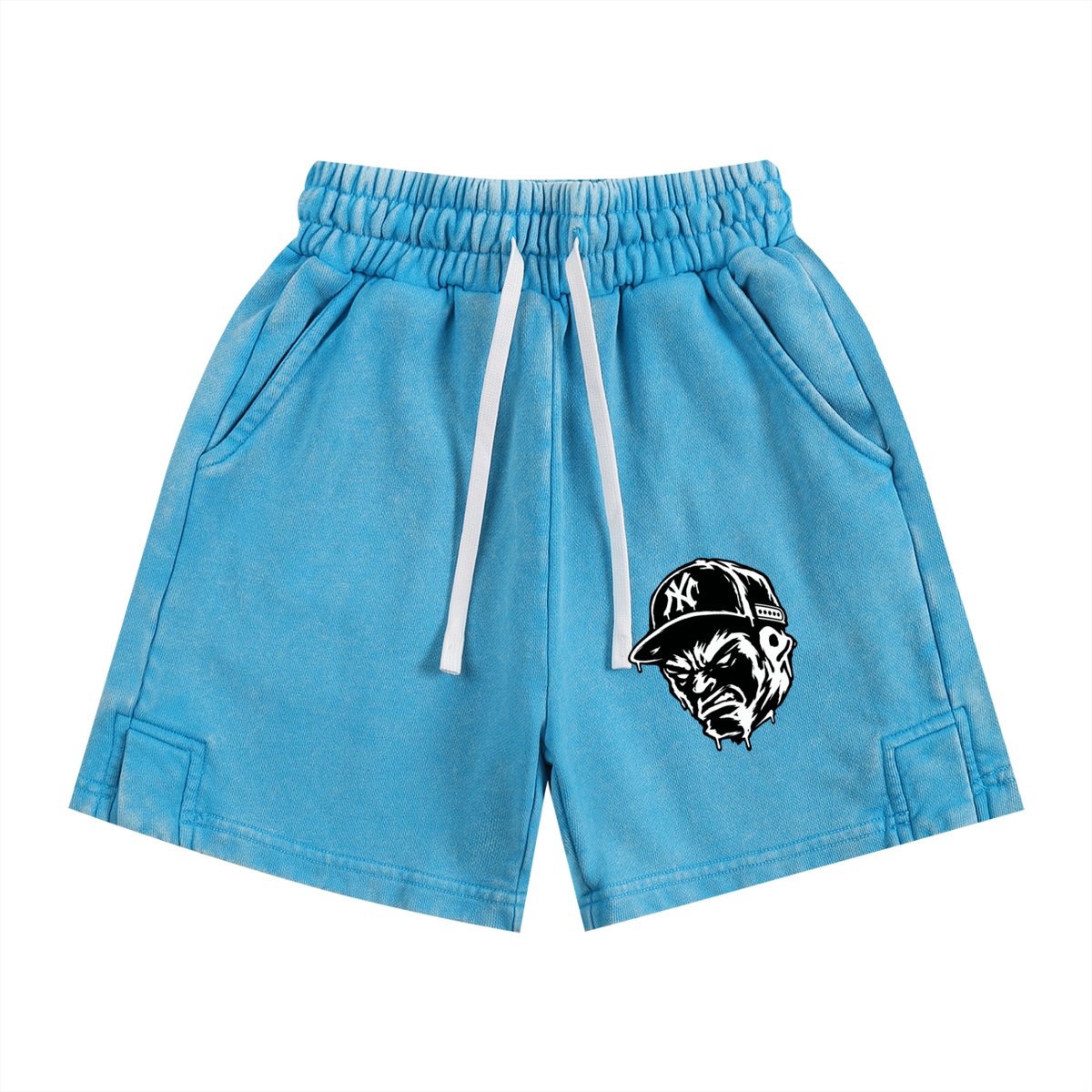 Serious1' Snow Washed Kids' T-Shirt & Shorts Fit