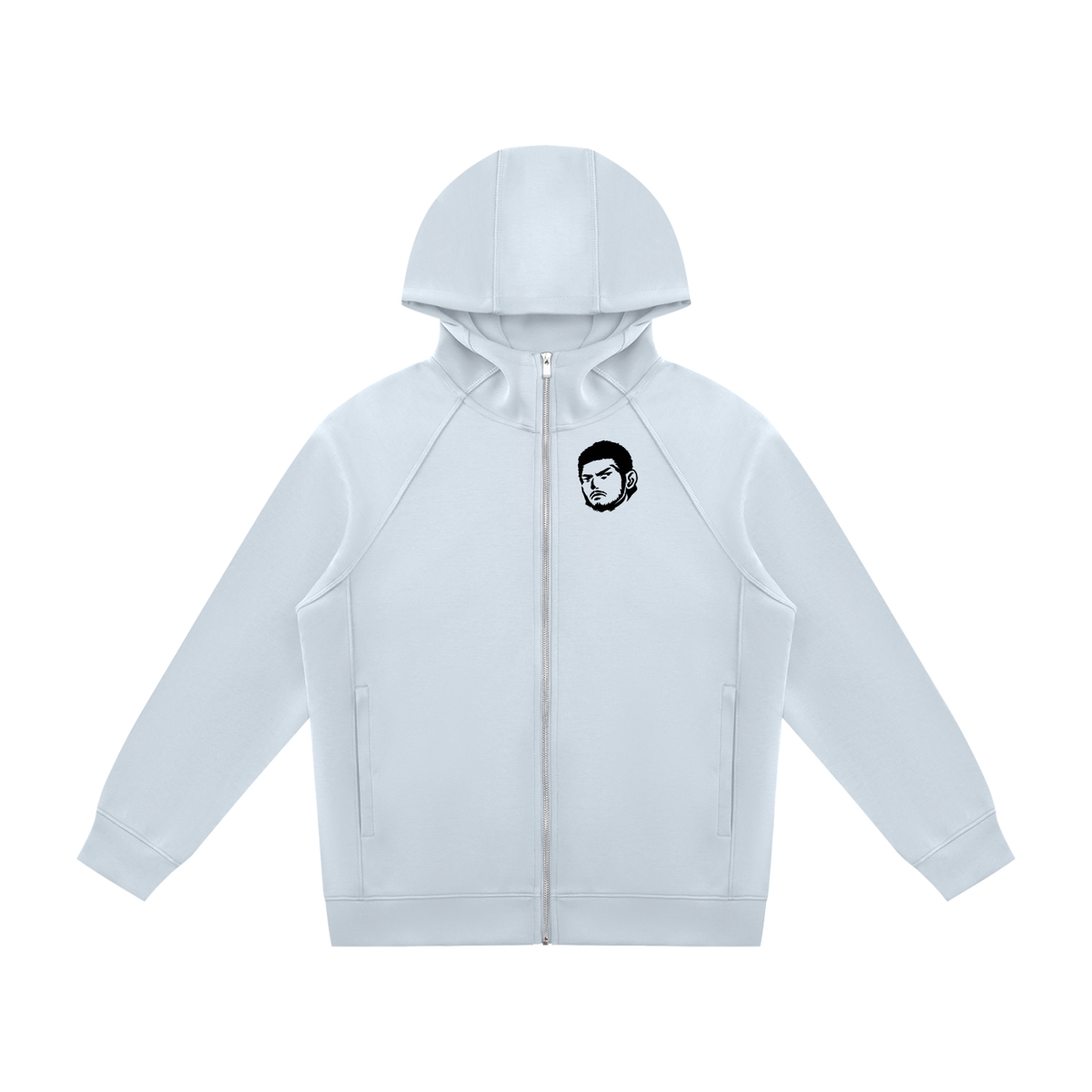 Overachievers Club' Raglan Full Zip Hoodie