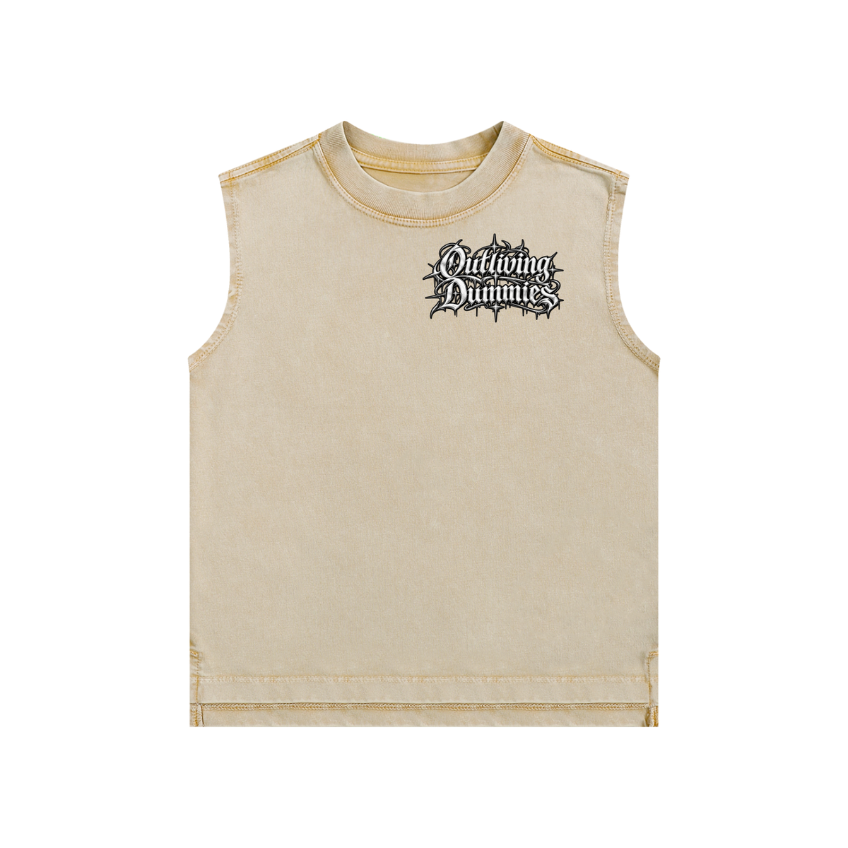 Overachievers Club' Snow Washed Kids' Tank Top & Shorts
