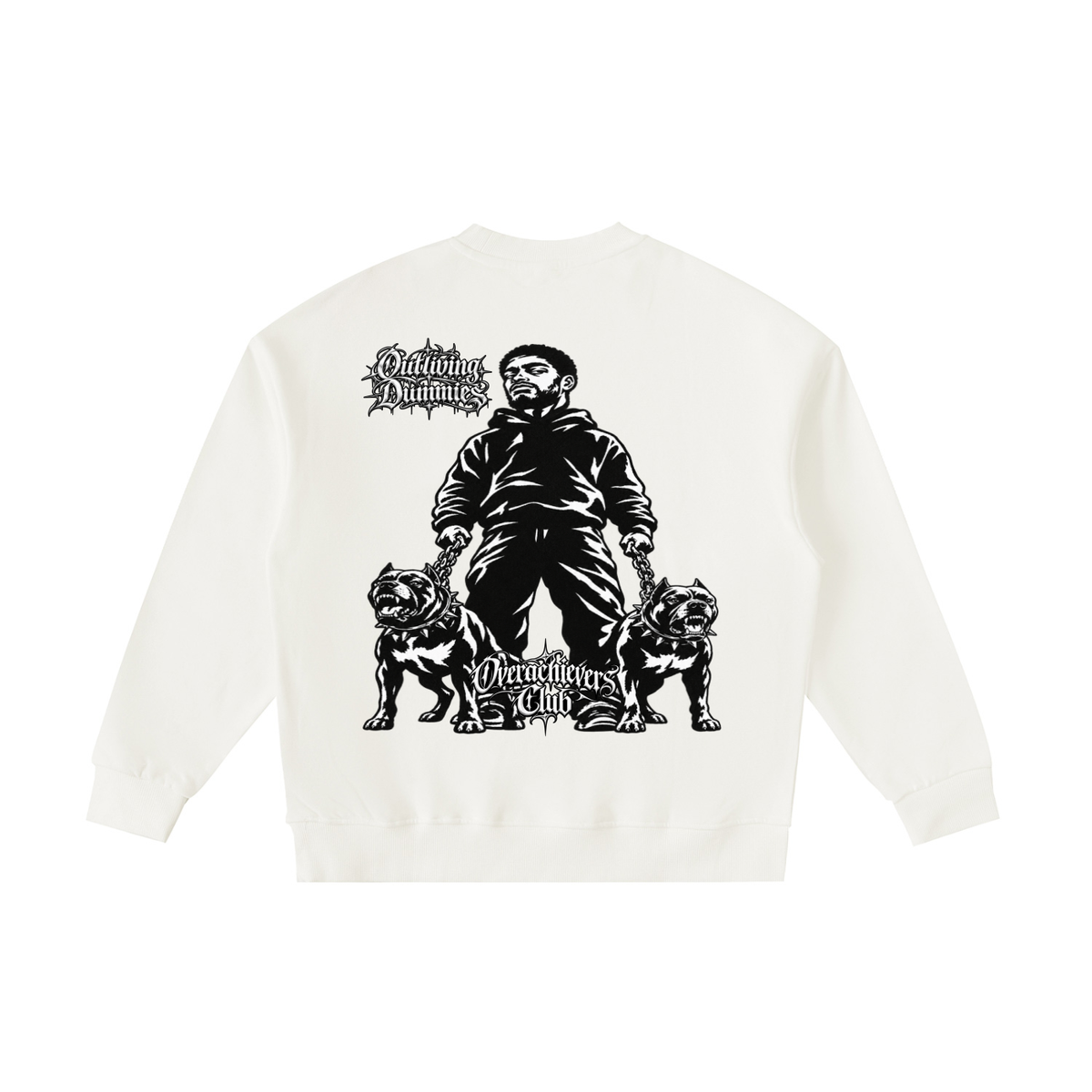 Overachievers Club' Fleece Kids' Crewneck Sweatshirt