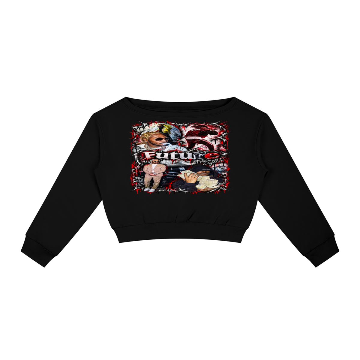 Future' Women's Off-Shoulder Sweatshirt