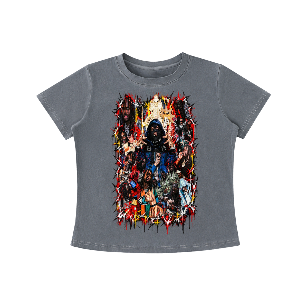 Sosa' Vintage Wash Slim T-shirt