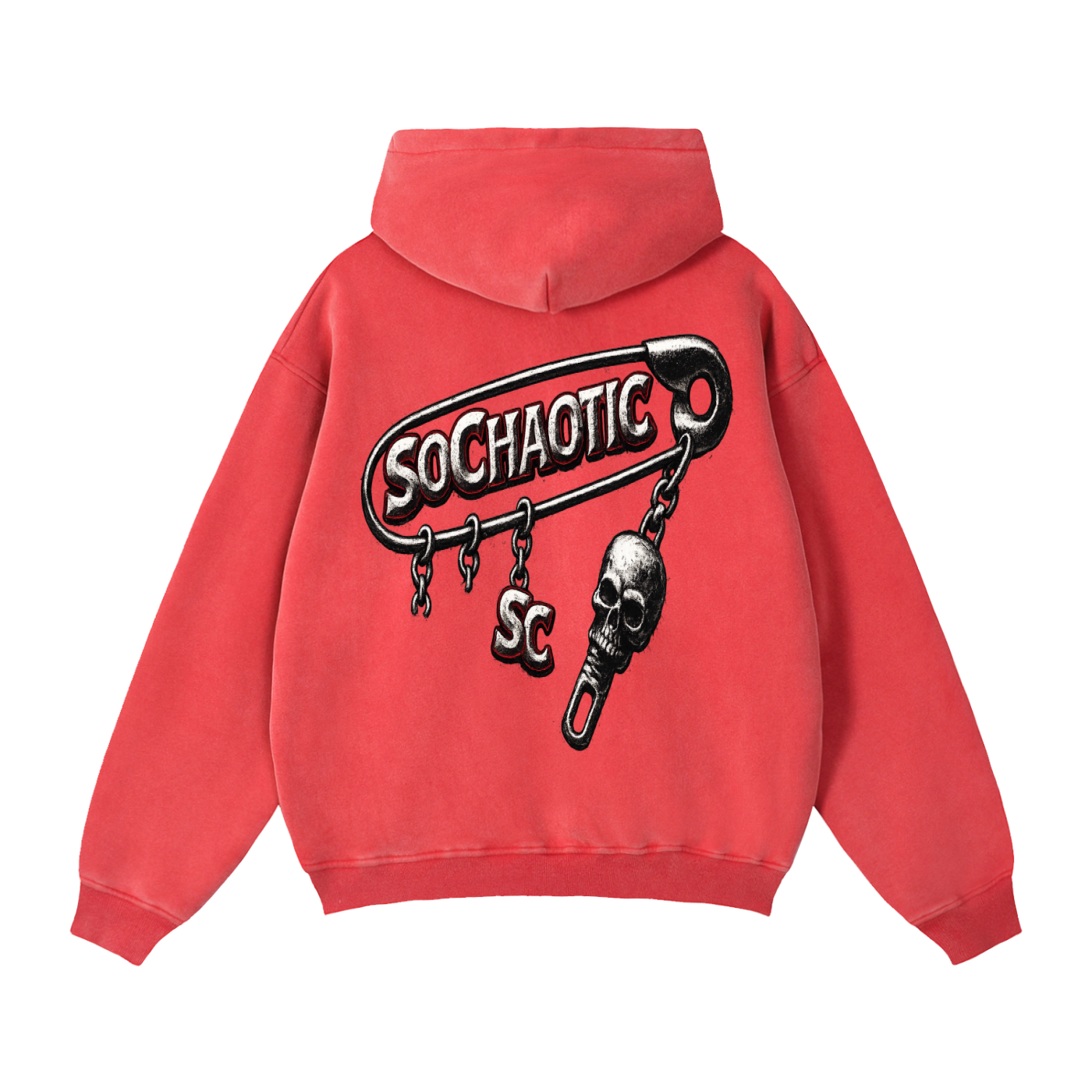SoChaotic' Zip Fleece Hoodie