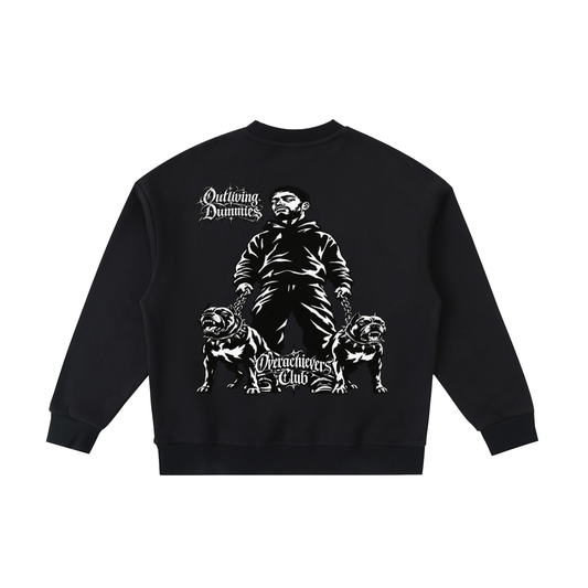 Overachievers Club' Fleece Kids' Crewneck Sweatshirt