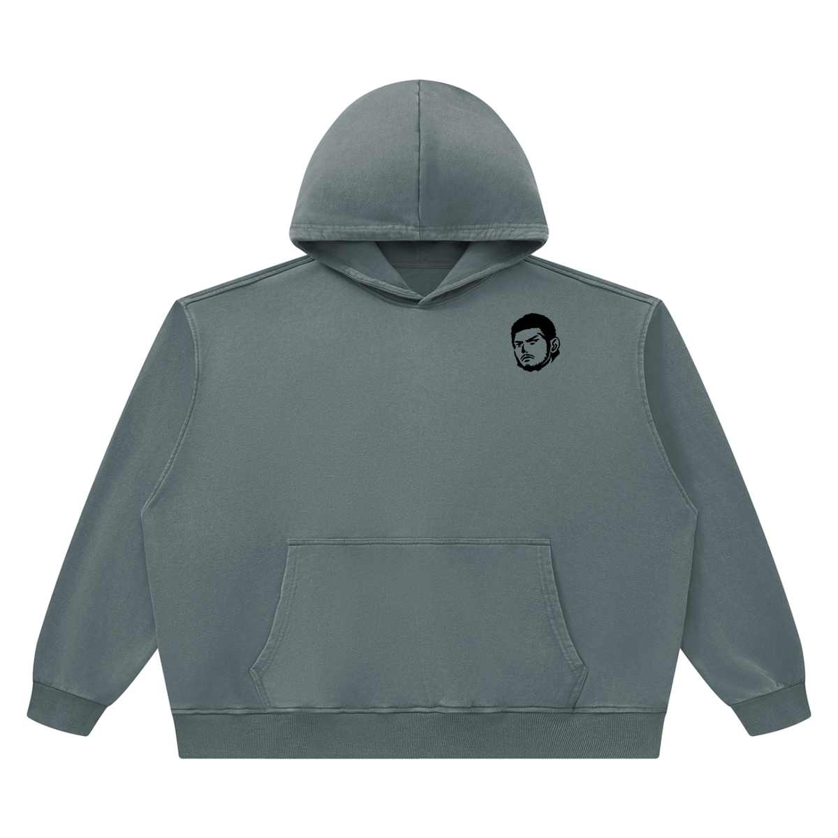 Overachievers Club' Vintage Wash Boxy Hoodie & Sweatpant